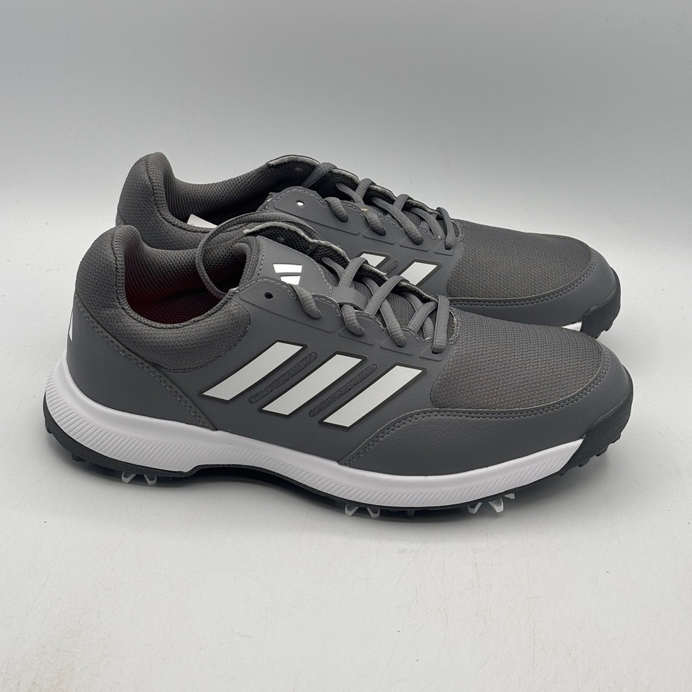 Adidas Tech Response 3.0 Shoes Men Size 9 Grey White Golf GV6889